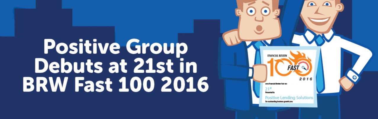 Positive Group Debuts 21st in the 2016 BRW Fast 100
